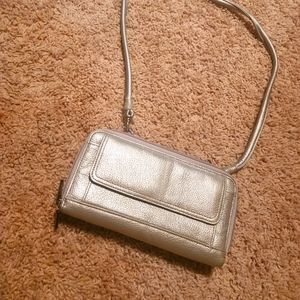 Crossbody leather purse